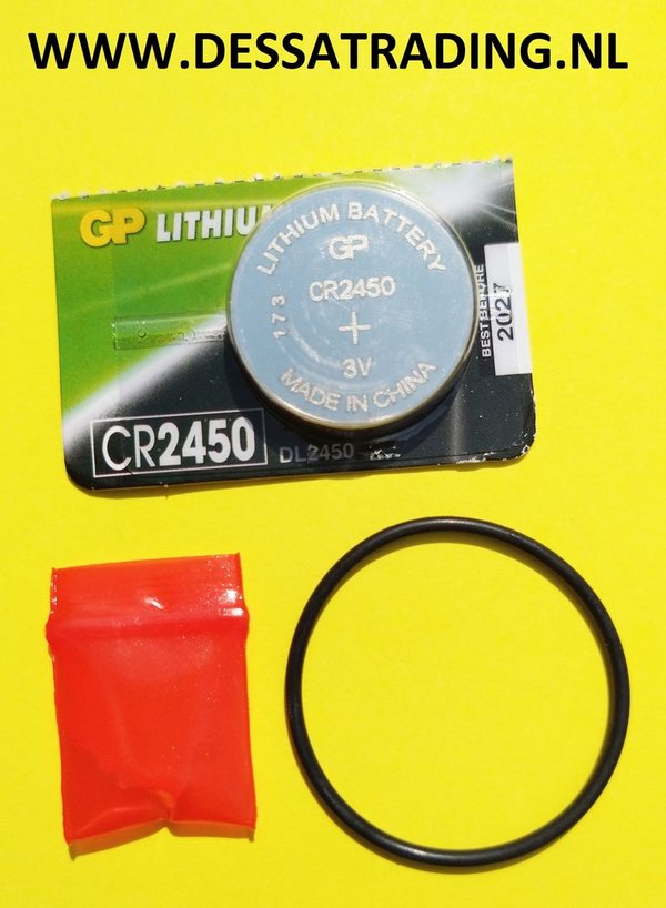 Suunto  Batterij set kit Suunto Vytec, HelO2 & Vyper Air met o-ring gp batterij en siliconenvet 6,95