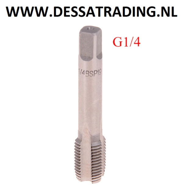 G1/4 HSS Tap Machinetap , levering uit voorraad , prijs 8,95 inclusief gratis verzending.